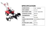 Heavy Duty Petrol Engine Power Weeder - 7HP Performance for Efficient Landscaping - Image 2