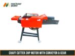 Chaff Cutter With Motor & Conveyor Belt & Gear - Image 3